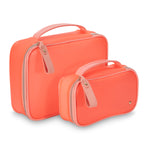 Load image into Gallery viewer, Claire Medium + Jumbo Makeup Case 2pc Set