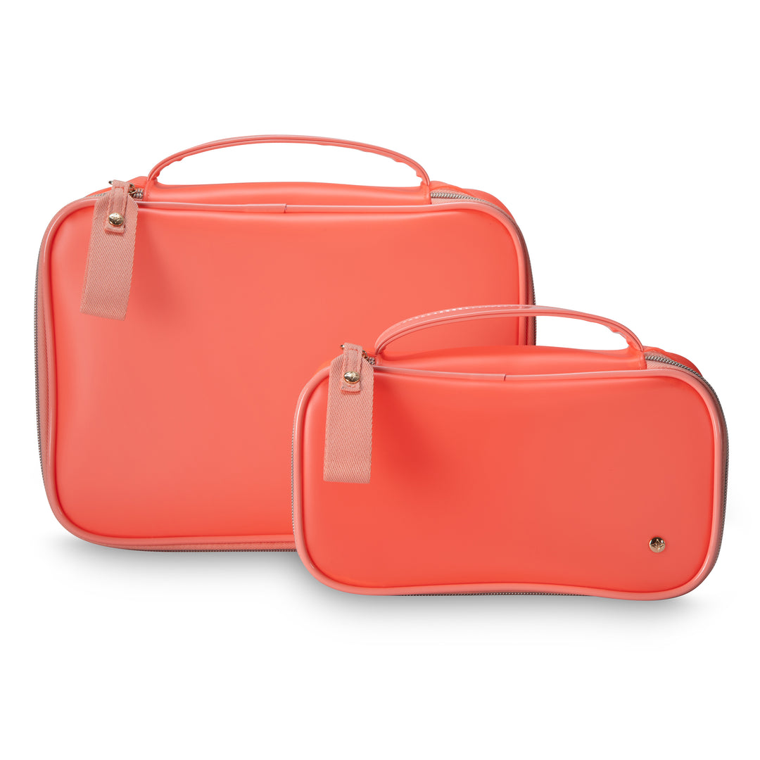 Claire Medium + Jumbo Makeup Case 2pc Set