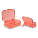 Load image into Gallery viewer, Claire Medium + Jumbo Makeup Case 2pc Set