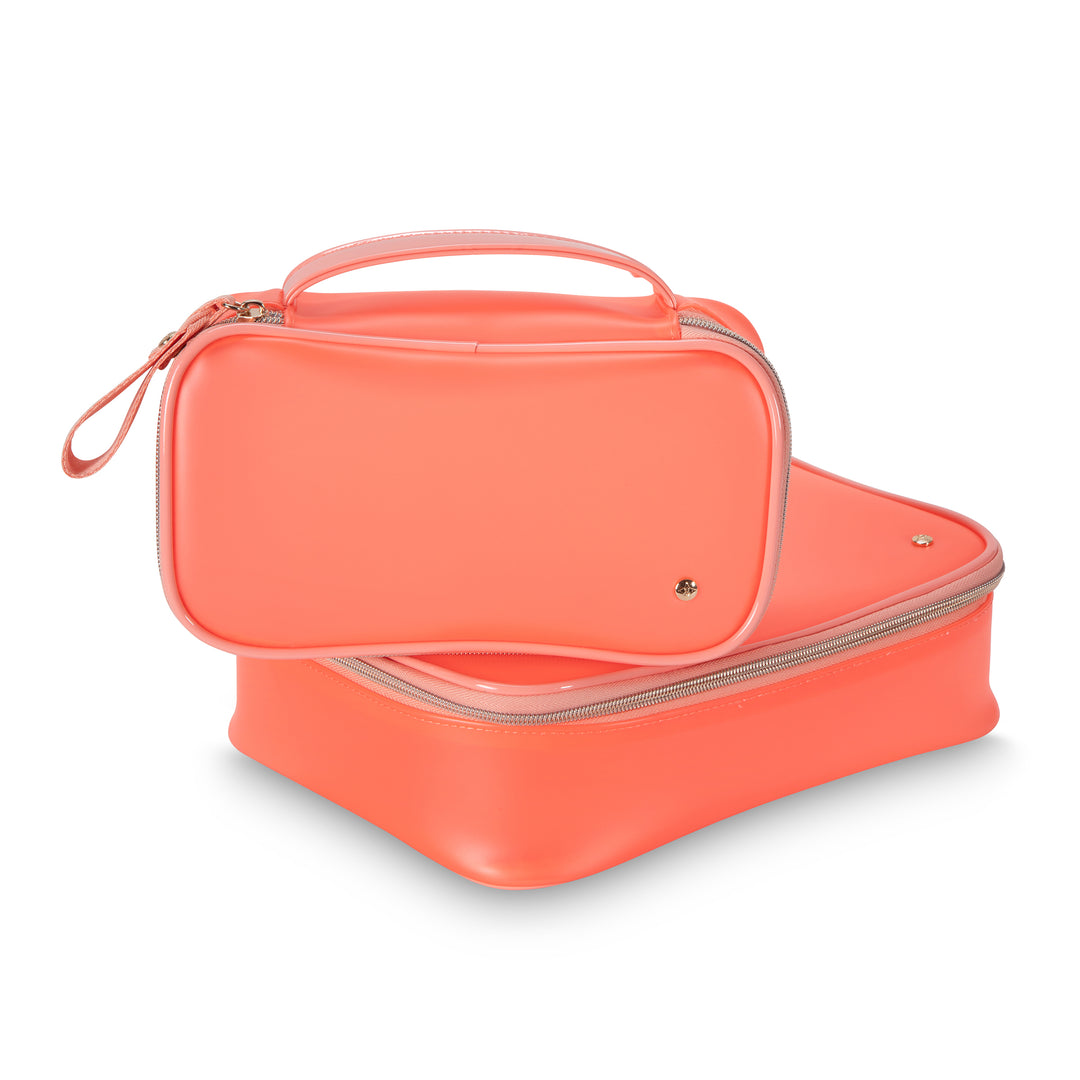 Claire Medium + Jumbo Makeup Case 2pc Set