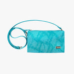 Load image into Gallery viewer, Havana Leigh Crossbody wallet in blue main view~~Color:Blue~~Description:Front
