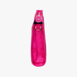 Load image into Gallery viewer, Havana Leigh Crossbody wallet in Pink side view~~Color:Pink~~Description:Side
